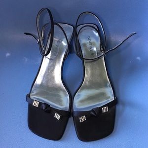 Black kitten shoes (Nine West)